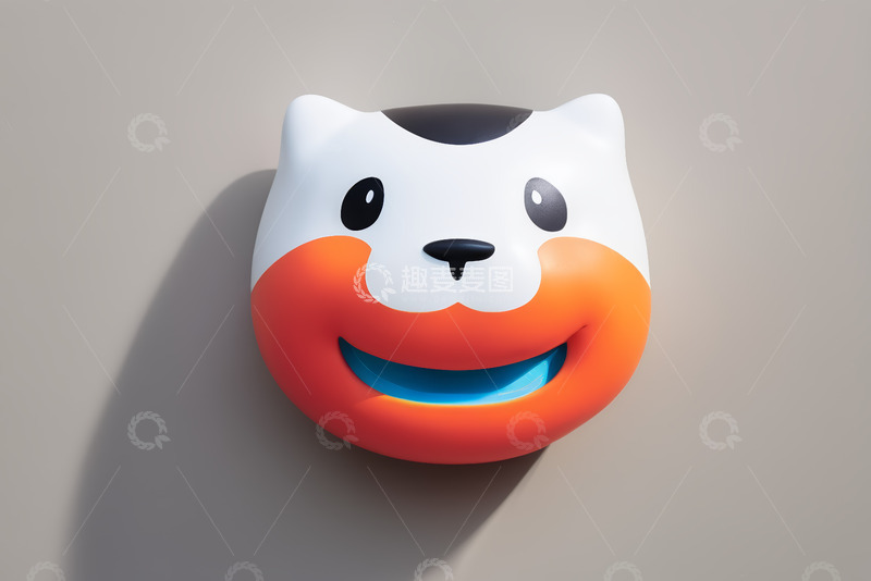 高清大图下载【趣麦麦图】卡通猫形物品特写