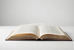 翻开的书本素材