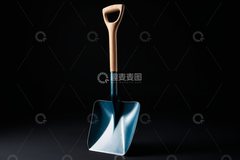 高清大图下载【趣麦麦图】金属园艺铲特写