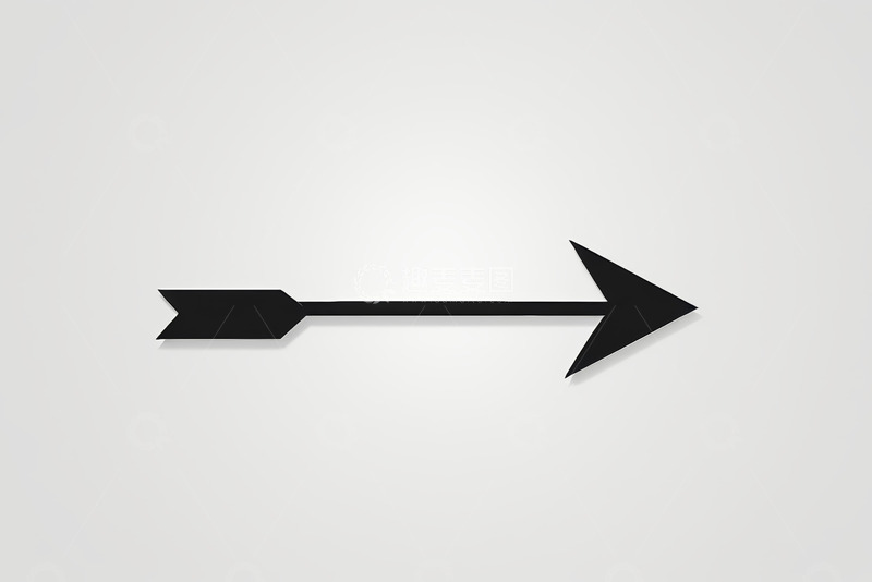 高清大图下载【趣麦麦图】黑色双箭头图标素材