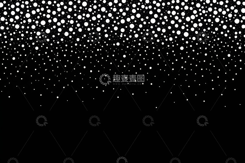 高清大图下载【趣麦麦图】黑白点状抽象背景图案