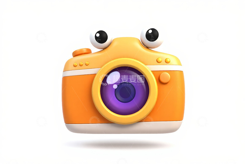 高清大图下载【趣麦麦图】卡通风格相机图标