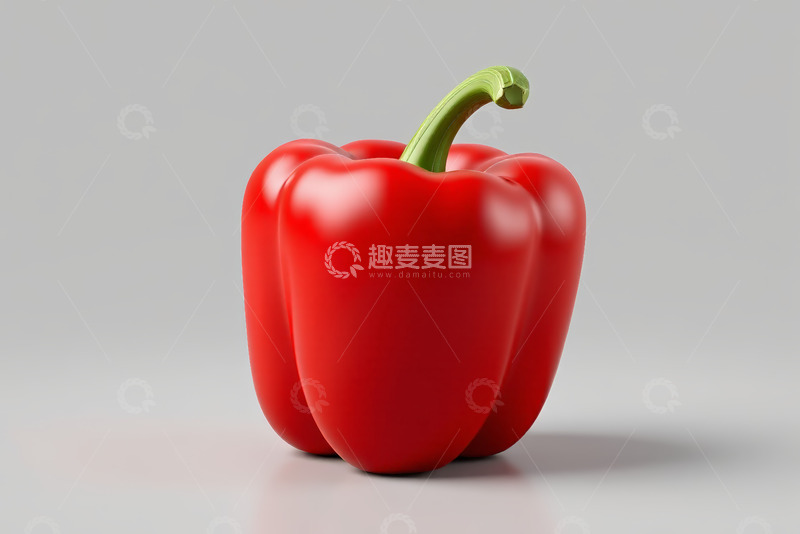 高清大图下载【趣麦麦图】红色甜椒特写