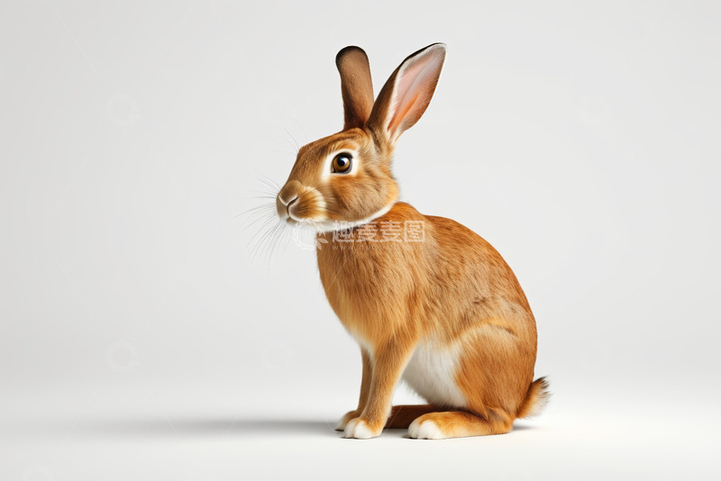 高清大图下载【趣麦麦图】可爱兔子特写素材