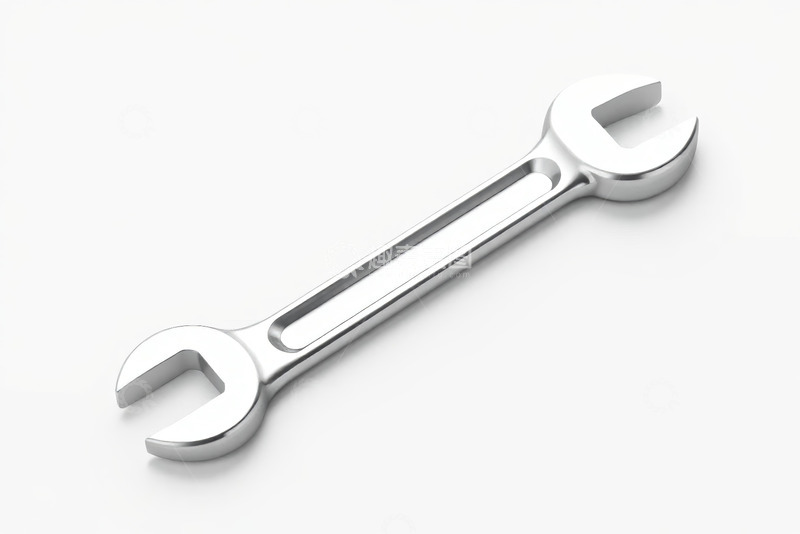 高清大图下载【趣麦麦图】银色扳手工具特写