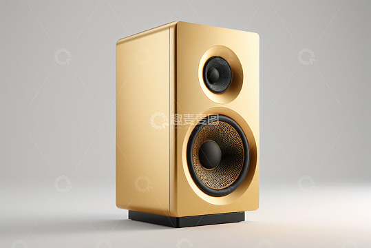 金色扬声器产品展示