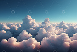 高空视角下的云海景观