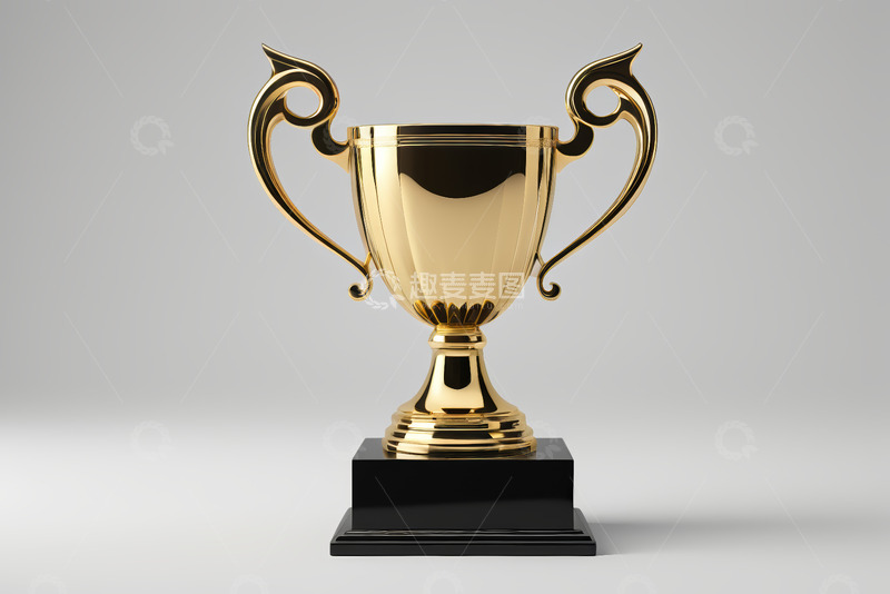 高清大图下载【趣麦麦图】金色奖杯特写