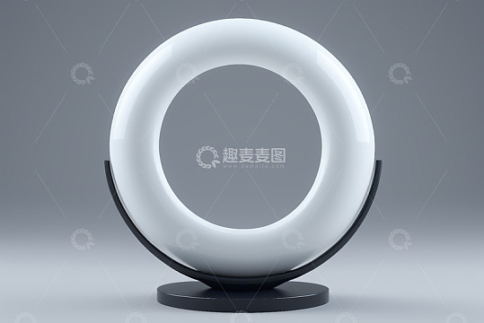 现代简约圆形台灯