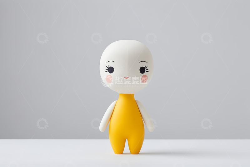 高清大图下载【趣麦麦图】可爱卡通玩偶形象展示
