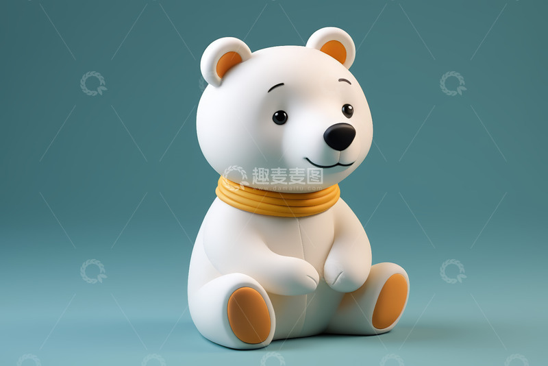 高清大图下载【趣麦麦图】卡通小熊玩偶形象