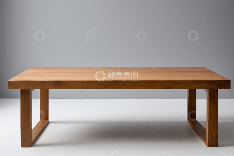 高清大图下载【趣麦麦图】现代简约木质桌子展示