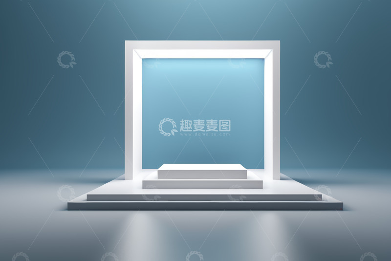 高清大图下载【趣麦麦图】简约现代产品展示台