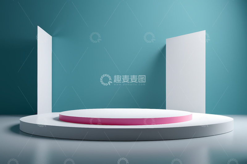 高清大图下载【趣麦麦图】现代简约风格产品展示舞台
