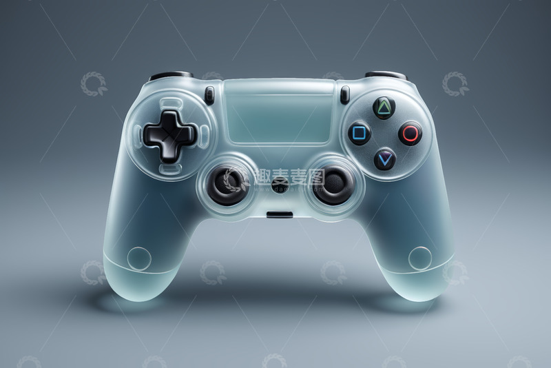 高清大图下载【趣麦麦图】透明游戏手柄特写