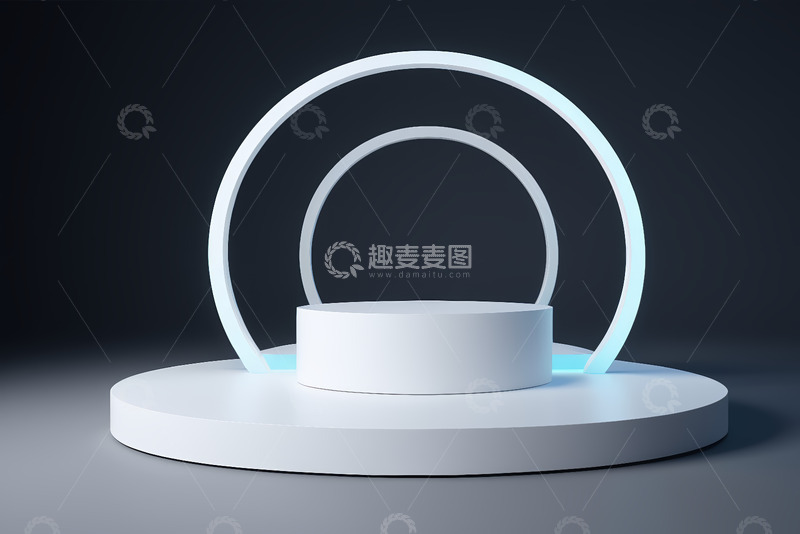 高清大图下载【趣麦麦图】现代简约产品展示台