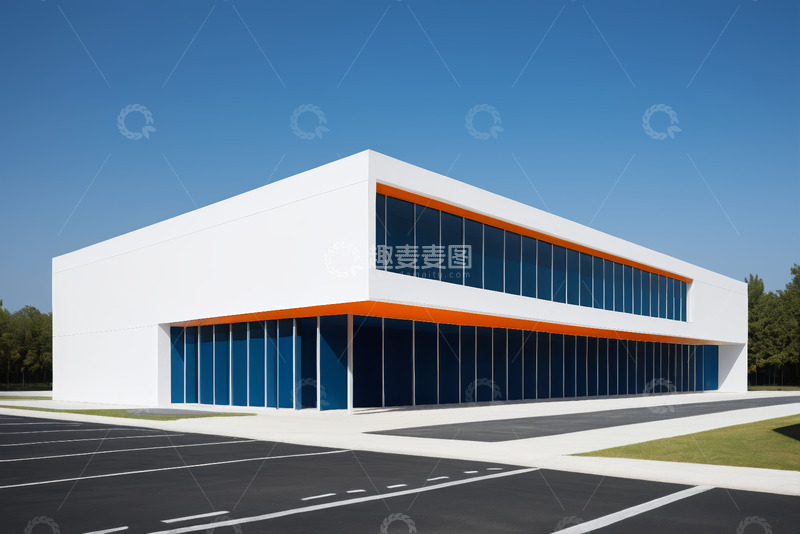 高清大图下载【趣麦麦图】现代工业建筑外观