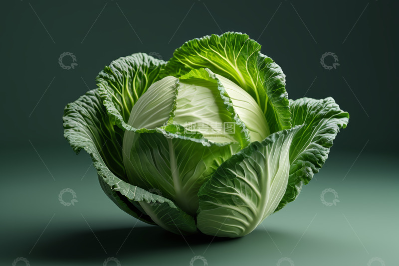 高清大图下载【趣麦麦图】新鲜卷心菜特写