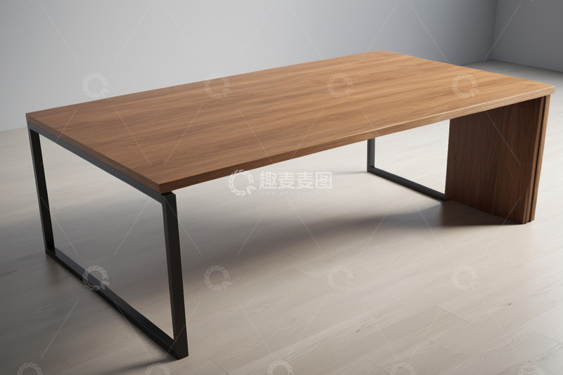 高清大图下载【趣麦麦图】现代木质办公桌展示