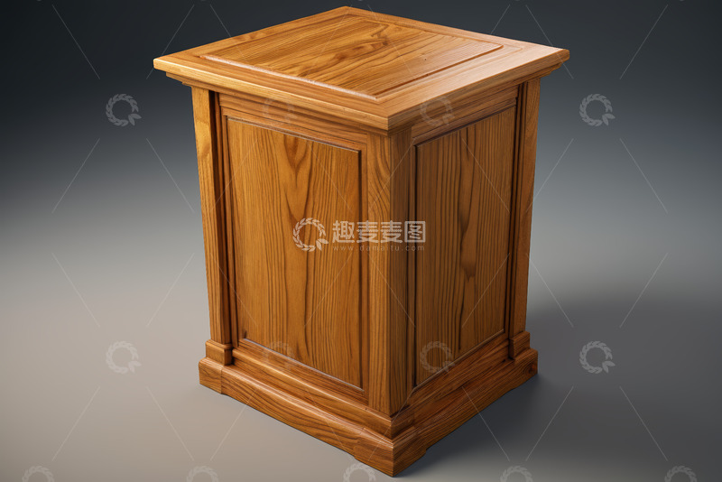 高清大图下载【趣麦麦图】木质边柜展示