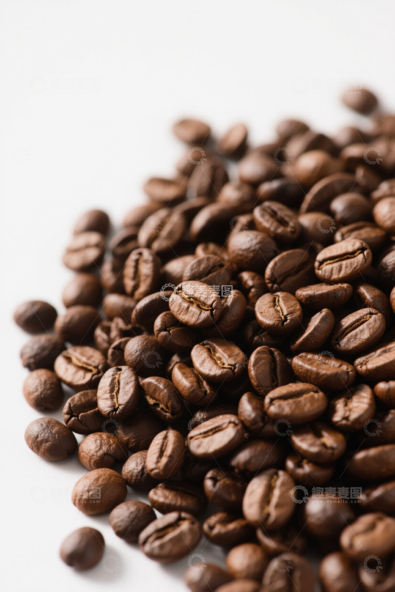 高清大图下载【趣麦麦图】咖啡豆特写素材