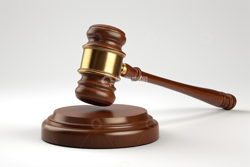 高清大图下载【趣麦麦图】法官木槌特写素材