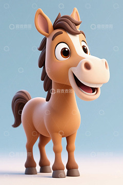 卡通小马形象