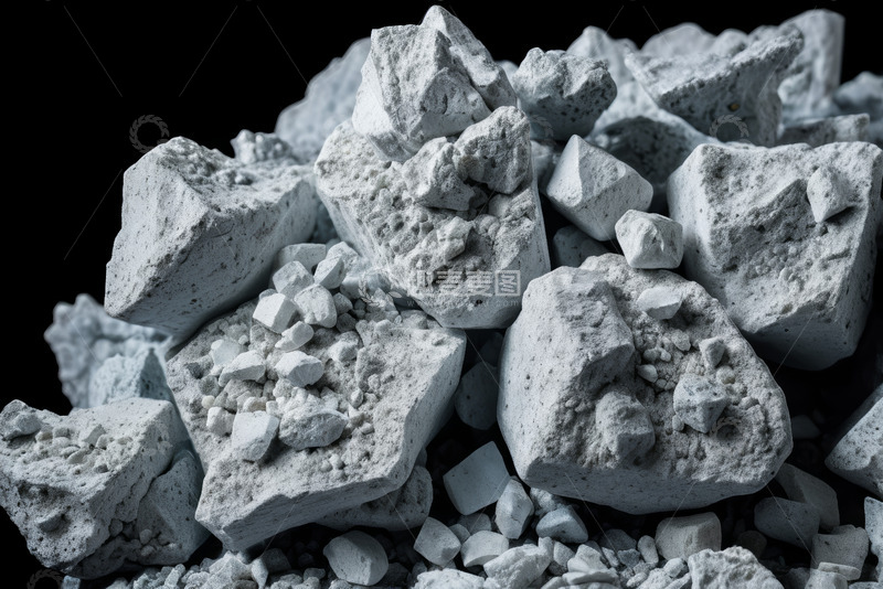 高清大图下载【趣麦麦图】灰色岩石堆特写