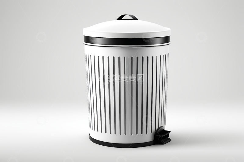 高清大图下载【趣麦麦图】脚踏式垃圾桶特写