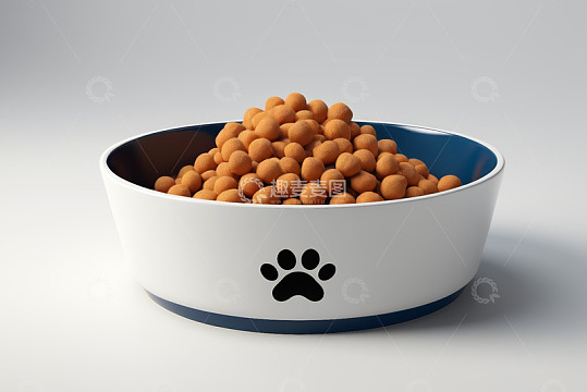 宠物狗碗装宠物食品