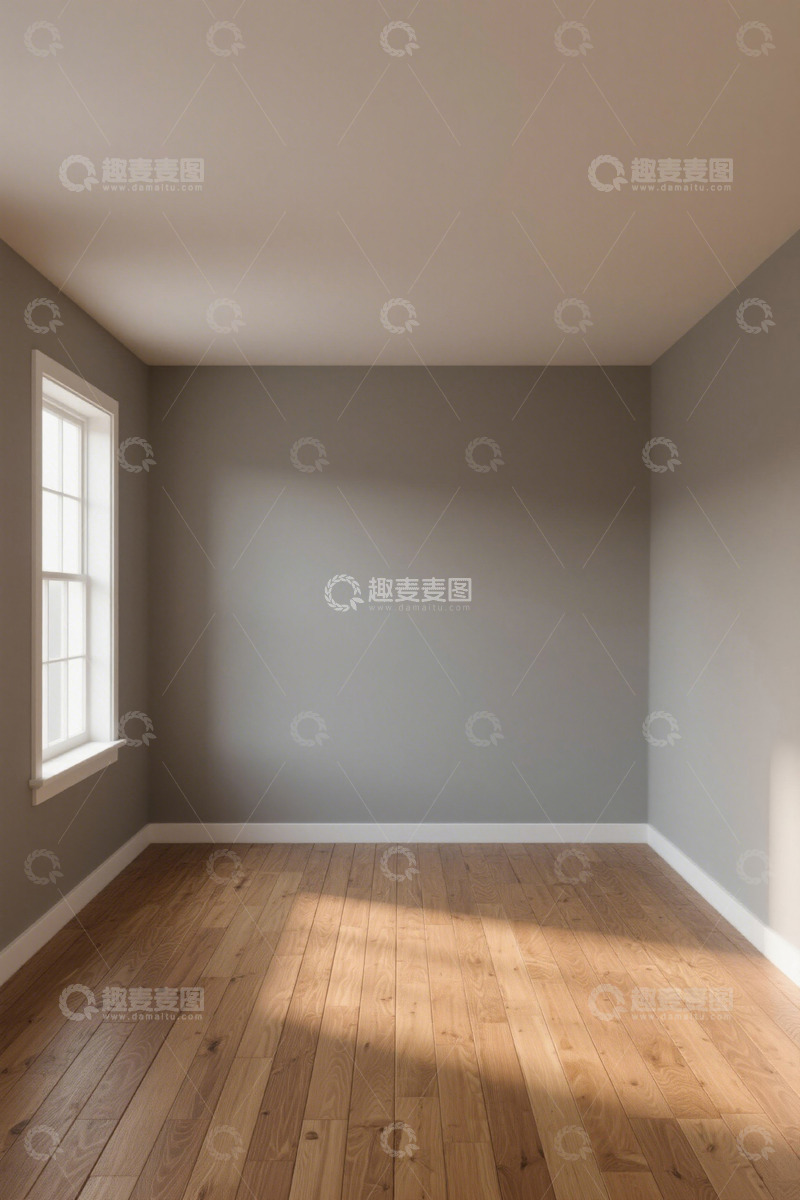 高清大图下载【趣麦麦图】空旷房间室内场景