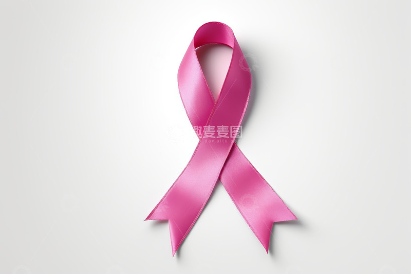 高清大图下载【趣麦麦图】粉色丝带特写素材