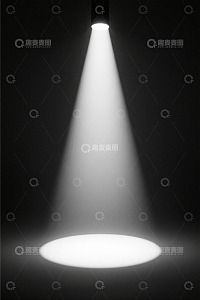 舞台聚光灯照射效果