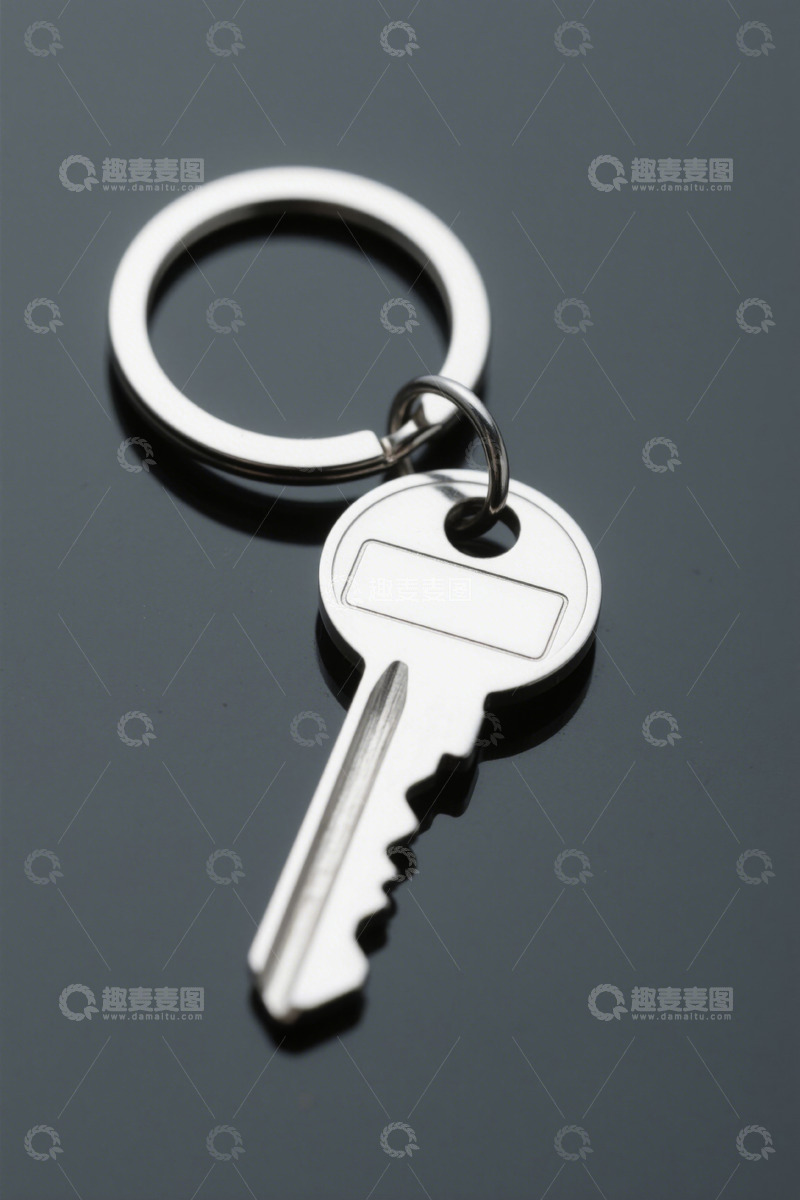高清大图下载【趣麦麦图】金属钥匙特写