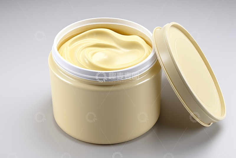 高清大图下载【趣麦麦图】开盖的乳霜化妆品产品