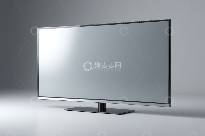 高清大图下载【趣麦麦图】现代简约风格平板电视
