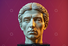 古典人物雕塑特写