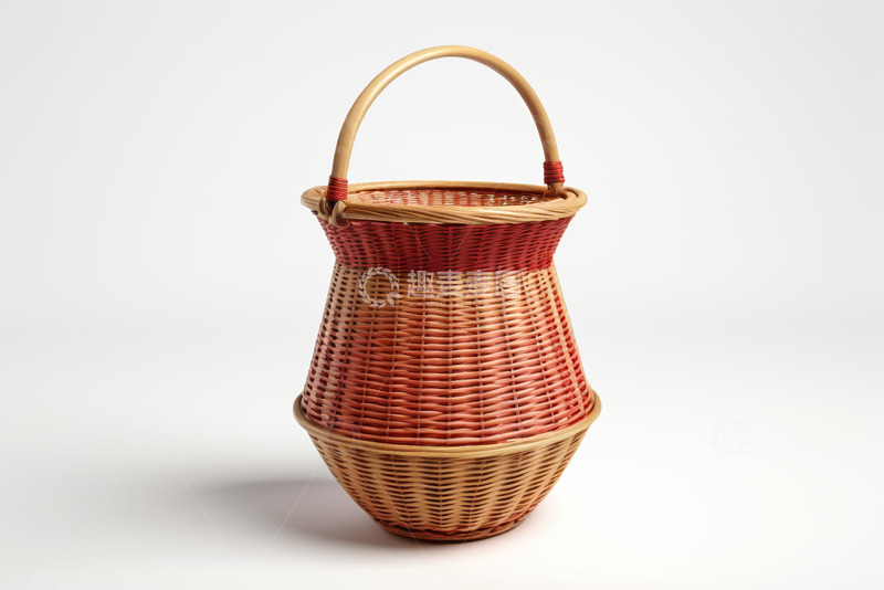 高清大图下载【趣麦麦图】手工编织提篮静物