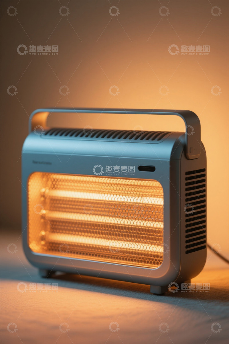 高清大图下载【趣麦麦图】家用取暖器特写