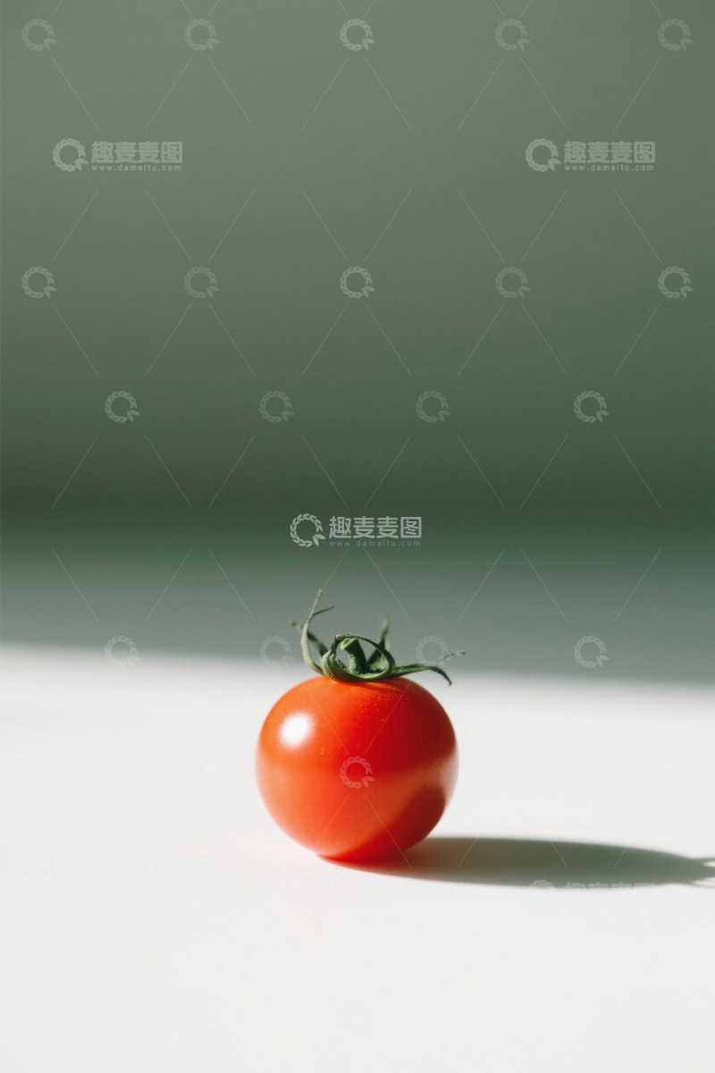 高清大图下载【趣麦麦图】红色小番茄特写