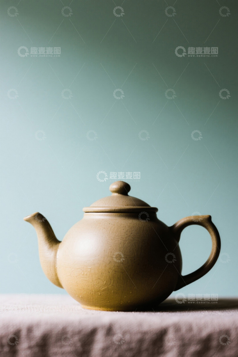 高清大图下载【趣麦麦图】中式茶壶静物特写