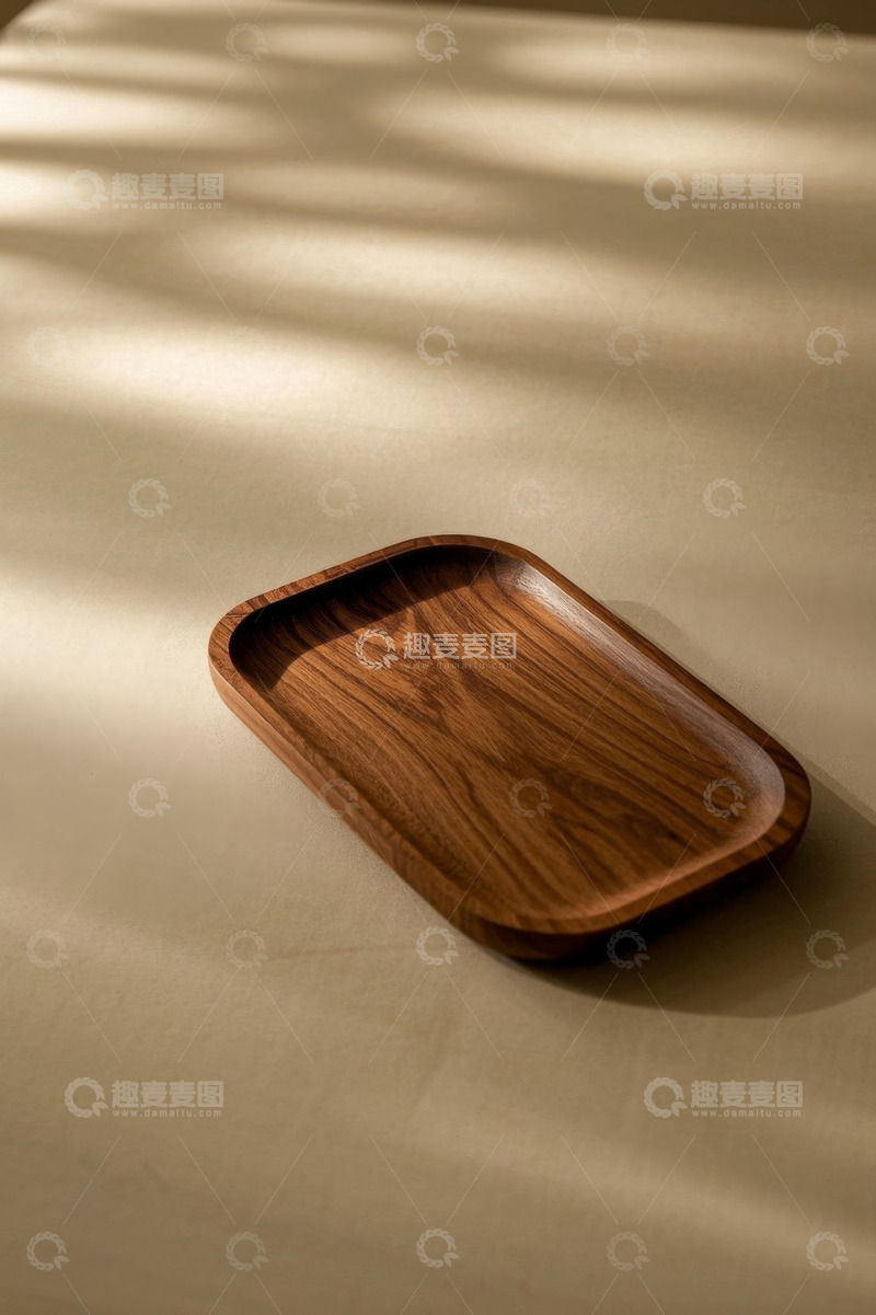 高清大图下载【趣麦麦图】木质托盘特写静物