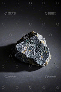 黑色岩石特写素材