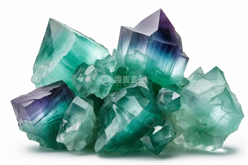 高清大图下载【趣麦麦图】多彩水晶矿物特写素材