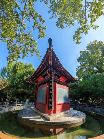 中国古典亭台水景