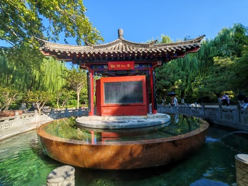 中国古典园林亭台水榭景观