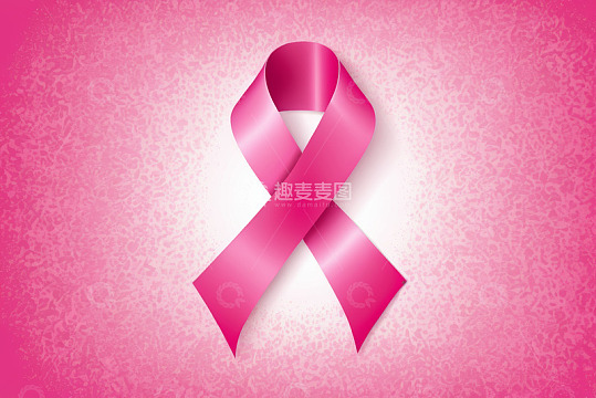 粉红色乳腺癌防治丝带