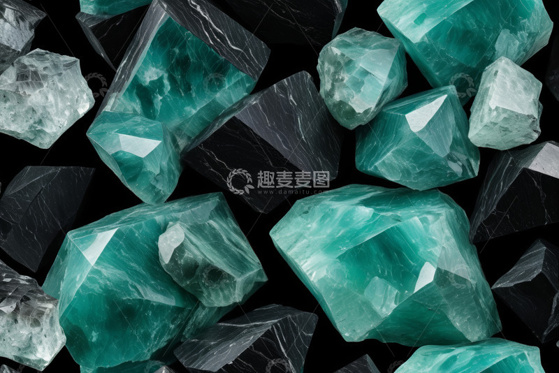 高清大图下载【趣麦麦图】多彩宝石微距特写画面