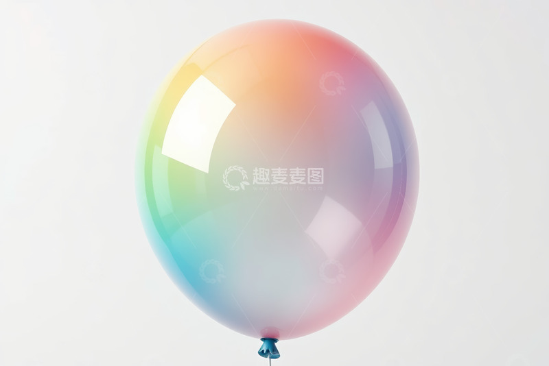 高清大图下载【趣麦麦图】彩色渐变气球特写