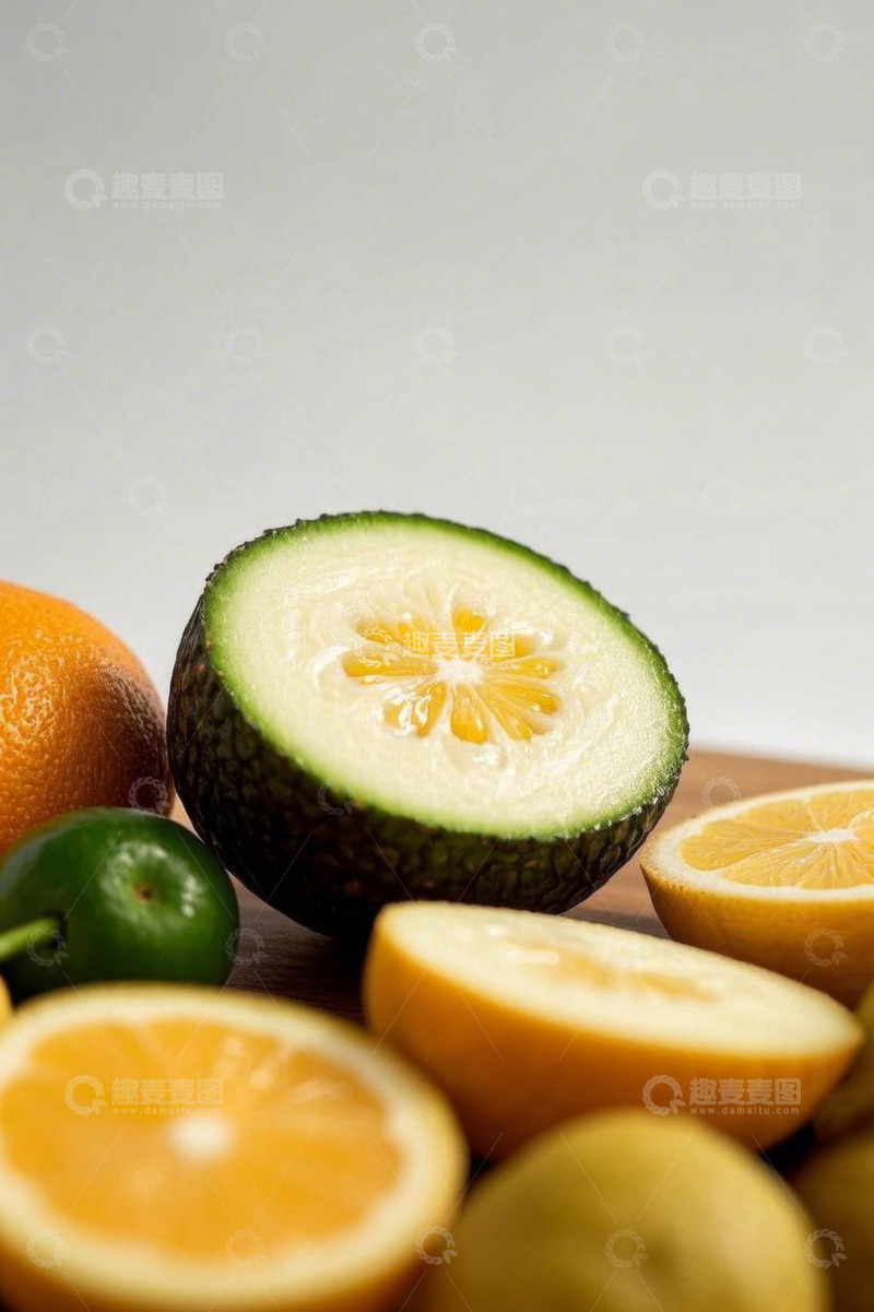 高清大图下载【趣麦麦图】多种水果特写